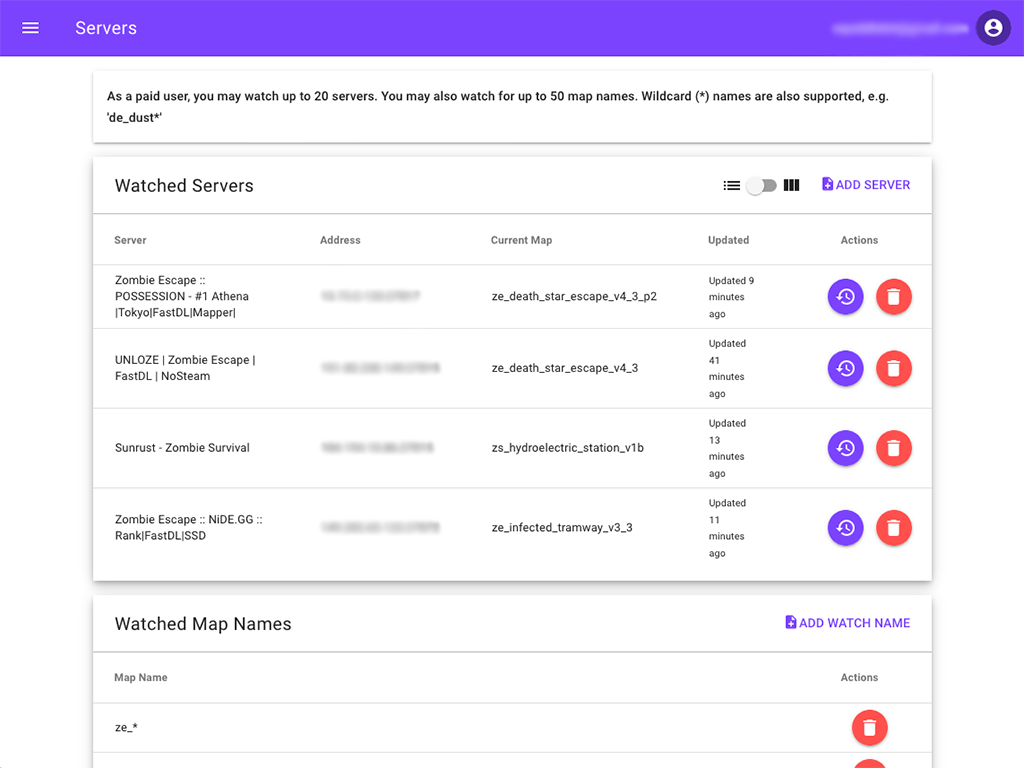 Maptracker Server Browser